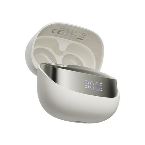 BLACKVIEWENCBT5.4AIRBUDS9LEDSCREENWITHCHARGINGDOCKBEIGEWHITE