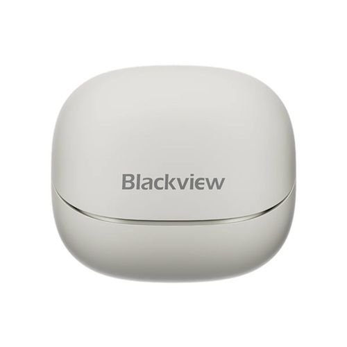 BLACKVIEWENCBT5.4AIRBUDS9LEDSCREENWITHCHARGINGDOCKBEIGEWHITE