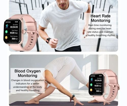 BLACKVIEWMULTI-FUNCTIONALSMARTWATCHPINK