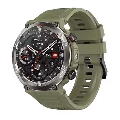 BLACKVIEWMULTI-FUNCTIONSMARTWATCHWITHFLASHLIGHTANDGRMENUGREEN