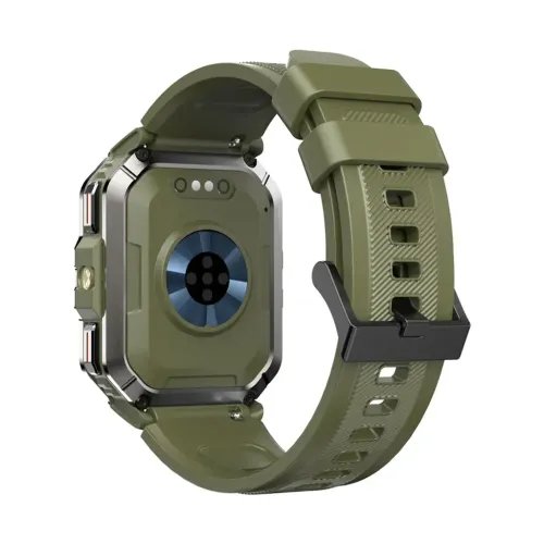 BLACKVIEWMULTI-FUNCTIONSMARTWATCHWITHFLASHLIGHTCOMPASSBTCALLHEALTHMANAGEMENTGREEN