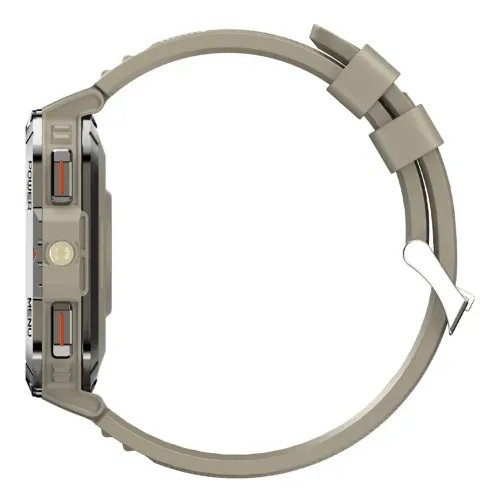 BLACKVIEWMULTI-FUNCTIONSMARTWATCHWITHFLASHLIGHTCOMPASSBTCALLHEALTHMANAGEMENTKHAKI