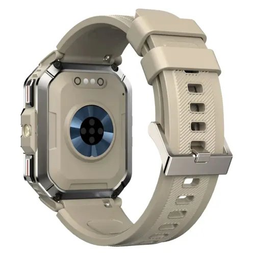 BLACKVIEWMULTI-FUNCTIONSMARTWATCHWITHFLASHLIGHTCOMPASSBTCALLHEALTHMANAGEMENTKHAKI