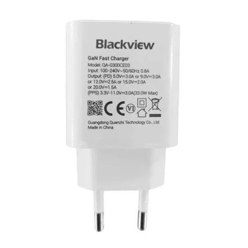 BLACKVIEWTYPE-CGANPOWERADAPTER3033WWHITE