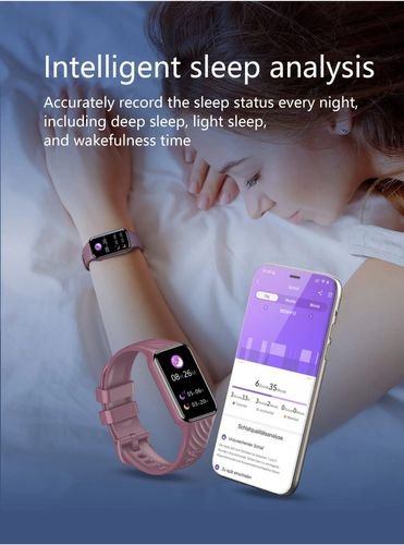 BLACKVIEWUNISEXSMARTWATCHBT5.2IP68PINK