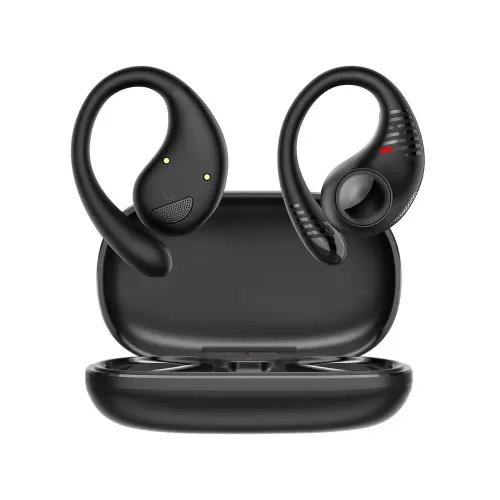 BLACKVIEW BT5.0 ENCMIC NOISE REDUCTION EARBUDS WITH CHARGING DOCK BLACK