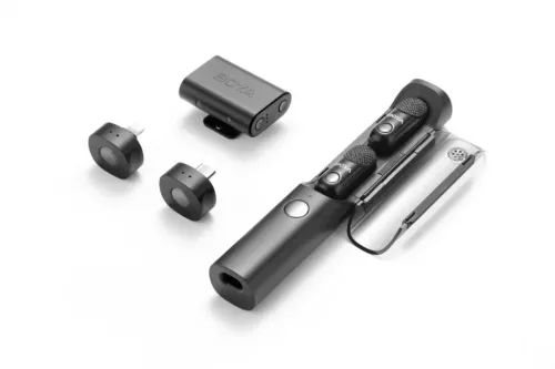 BOYAMagic-Type-CLightning35mmCameraReceiverWirelessMicrophone2TX3RXchar.Case