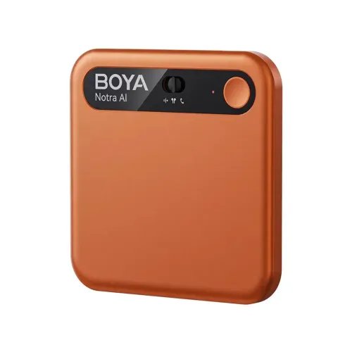 BOYANotraCosmicOrange-AIAudioRecorder-64GBRoomPhoneBTAITranscriptionSummary