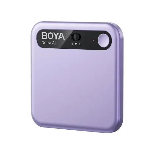 BOYANotraPurple-AIAudioRecorder-64GBRoomPhoneBTAITranscriptionSummary