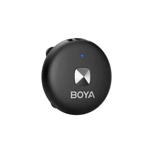 BOYAOmic-DBlack24GHzDualChannelWirelessMicrophoneForiPhoneLightning