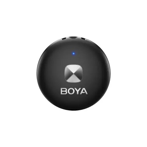BOYAOmic-DBlack24GHzDualChannelWirelessMicrophoneForiPhoneLightning
