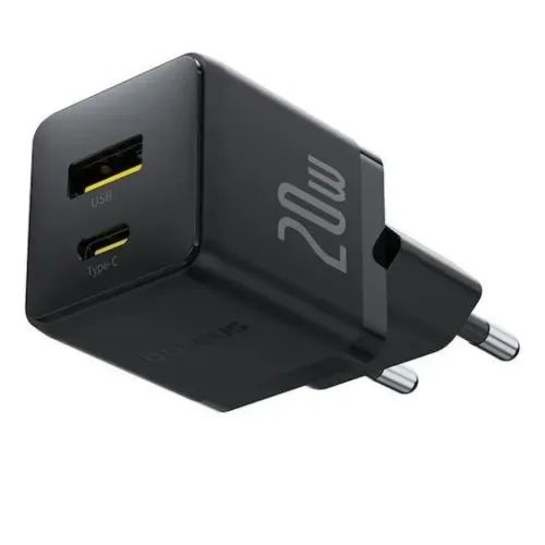 BaseusPalmFastChargerUSB-AUSB-C20WEUClusterBlack