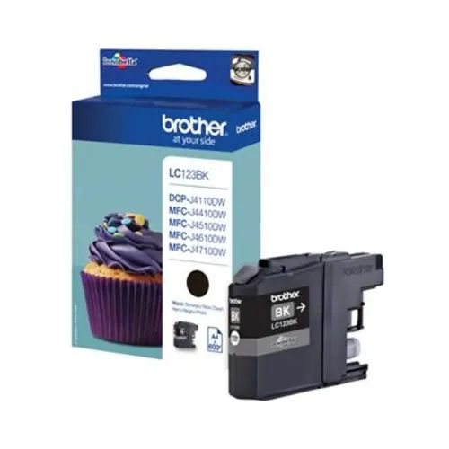 BrotherLC-123BKinkcartridgeOriginalBlack1pcs