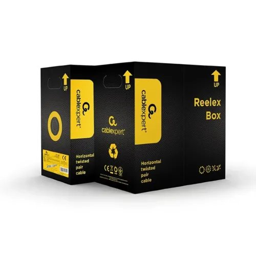 CABLEXPERTCAT6UTPLANCABLEPREMIUMCCASOLIDECA305M