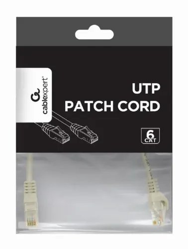 CABLEXPERTUTPCAT6PATCHCORDCOPPERGREY1.5M