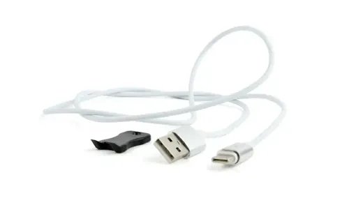 CABLEXPERT 3-in-1 MAGNETIC CABLE 1M TYPE-C - MICRO USB - LIGHTNING RETAIL PACK SILVER