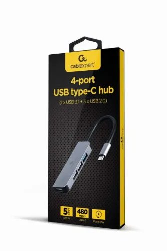 CABLEXPERT 4-PORT USB TYPE-C HUB