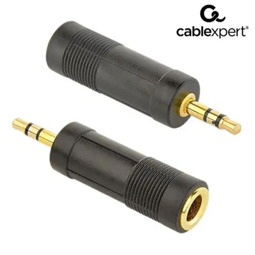 CABLEXPERT 635MM FEMALE TO 35MM MALE AUDIO ADAPTER