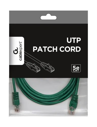 CABLEXPERT CAT5E UTP PATCH CORD 3M GREEN
