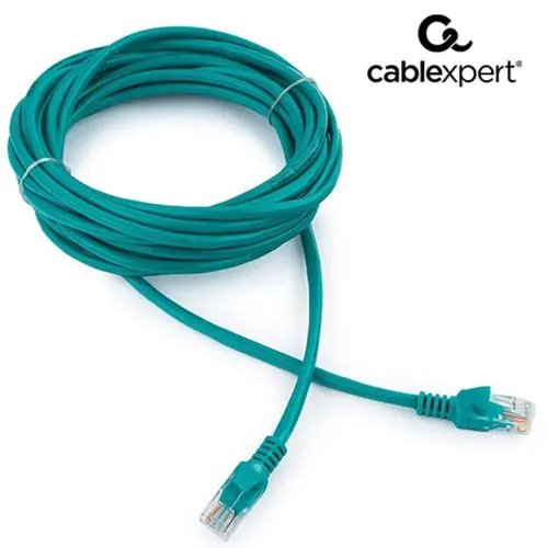 CABLEXPERT CAT5E UTP PATCH CORD 5M GREEN