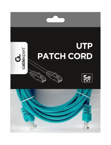 CABLEXPERT CAT5E UTP PATCH CORD 5M GREEN