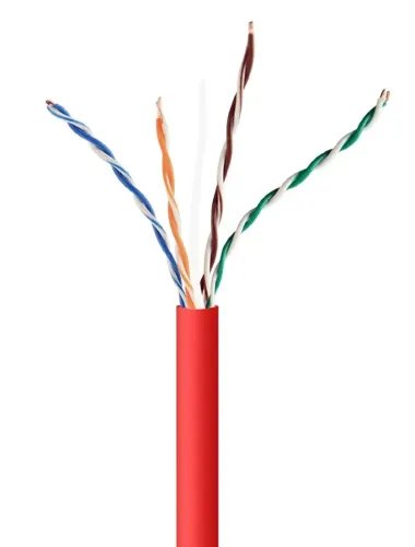 CABLEXPERT CAT5e UTP LAN CABLE CCA SOLID 305M RED