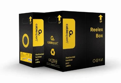 CABLEXPERT CAT5e UTP LAN CABLE CCA SOLID 305M YELLOW