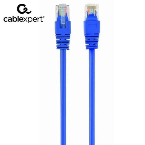 CABLEXPERT CAT5e UTP PATCH CORD BLUE 025M