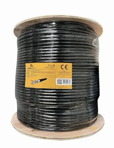 CABLEXPERT CAT6 FTP LAN GEL FILLED OUTDOOR CABLE SOLID 305M BLACK