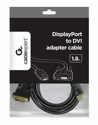 CABLEXPERT DISPLAYPORT TO DVI ADAPTER CABLE 18M