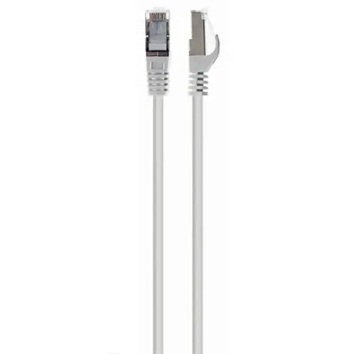CABLEXPERT FTP CAT6 PATCH CORD WHITE SHIELDED 1M