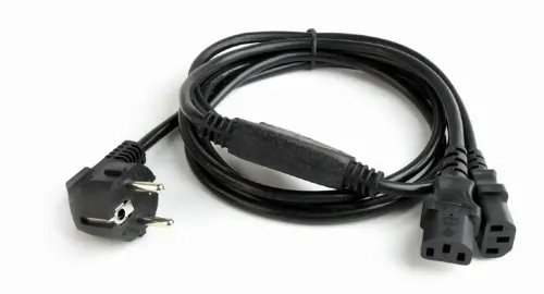 CABLEXPERT POWER SPLITTER CORD C13 VDE APROVED 2m