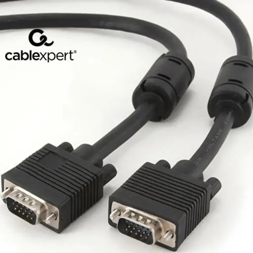 CABLEXPERT PREMIUM VGA HD15MHD15M DUAL-SHIELDED W2 FERRITE CORE 1.8M CABLE