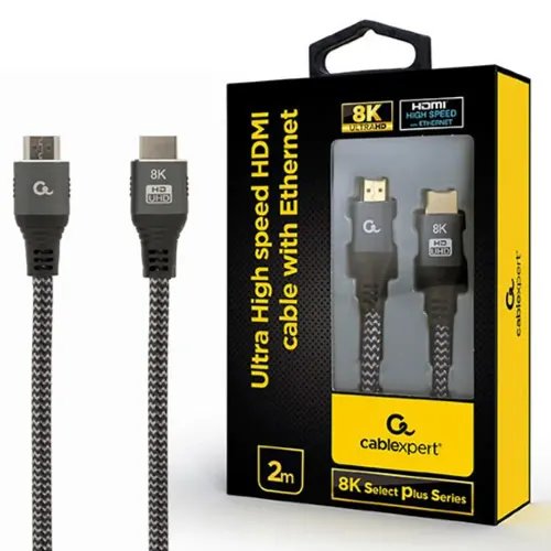 CABLEXPERT ULTRA HIGH SPEED HDMI CABLE8K SELECT PLUS SERIES 2M