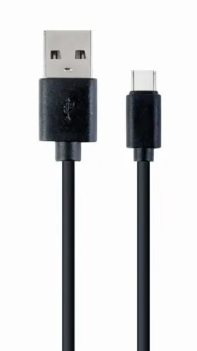 CABLEXPERT USB20 AM TO TYPE-C CABLE 1M BLACK RETAIL PACK
