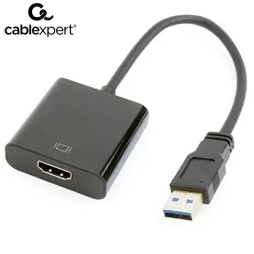 CABLEXPERT USB 30 TO HDMI DISPLAY ADAPTER BLACK