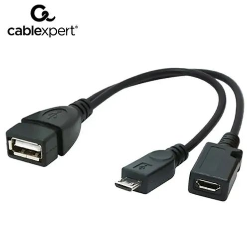 CABLEXPERT USB ADAPTER CABLE OTG AF MICRO BF TO MICRO BM CABLE 015m
