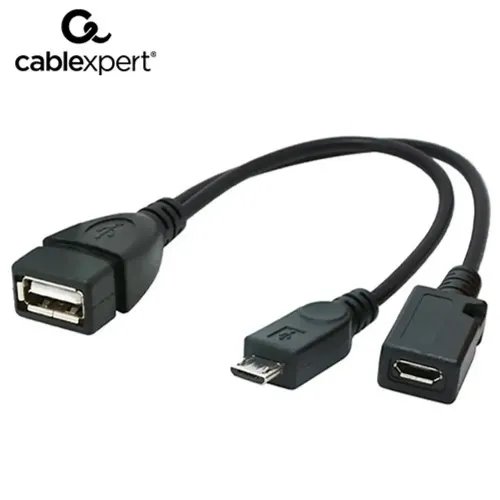 CABLEXPERT USB ADAPTER CABLE OTG AF MICRO BF TO MICRO BM CABLE 015m