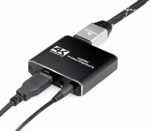 CABLEXPERT USB HDMI GRABBER 4K PASS-THROUGH HDMI
