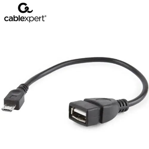CABLEXPERT USB OTG AF TO MICRO BM CABLE 015m RETAIL PACK