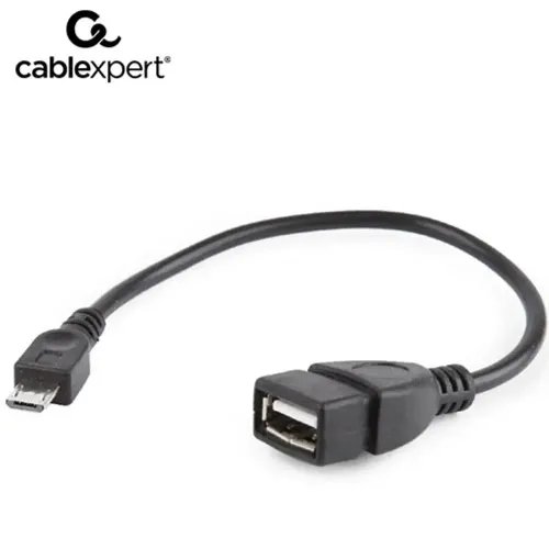 CABLEXPERT USB OTG AF TO MICRO BM CABLE 015m RETAIL PACK
