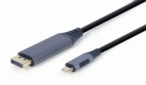 CABLEXPERT USB TYPE-C TO DISPLAYPORT MALE ADAPTER CABLE SPACE GREY RETAIL PACK 18M