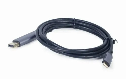 CABLEXPERT USB TYPE-C TO DISPLAYPORT MALE ADAPTER CABLE SPACE GREY RETAIL PACK 18M