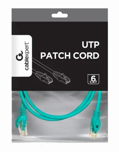 CABLEXPERT UTP CAT6 PATCH CORD 2M GREEN