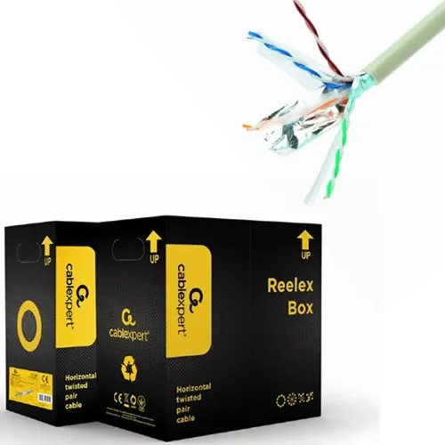 CAT6 FTP LAN CABLE SOLID SHIELDED 305M