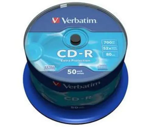 CD-RVERBATIM43351700MB52XEXTRAPROTECTIONSURFACE