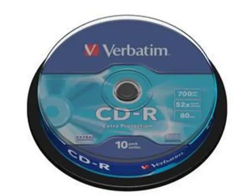 CD-RVERBATIM43437700MB52XEXTRAPROTECTIONSURFACE
