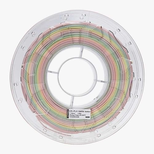 CREALITYCR-PLAMatteRainbow3DPrinterFilament1kgSpool1.75mm3301010458