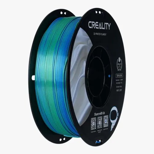 CREALITYCR-PLASilkBlue-Green3DPrinterFilamentGlossy1kgSpool1.75mm