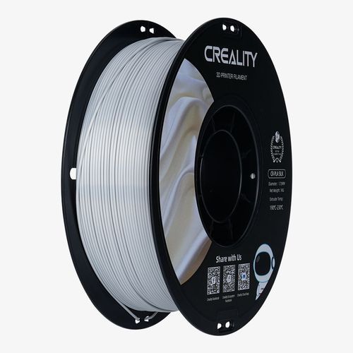 CREALITYCR-PLASilkSilver3DPrinterFilamentGlossy1kgSpool1.75mm3301120007